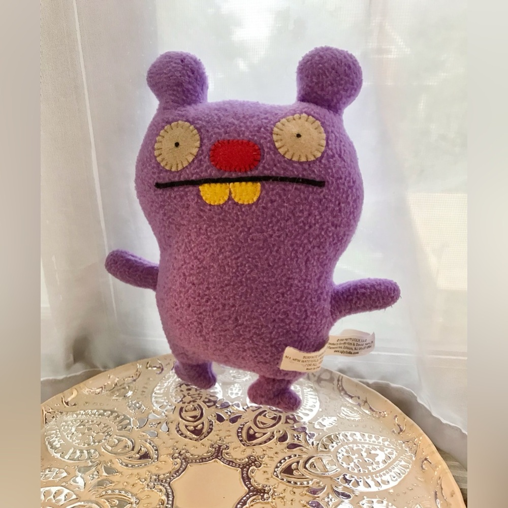Purple Goofy Tooth Little UGLYDOLL Plush Toy Stuffed Animal